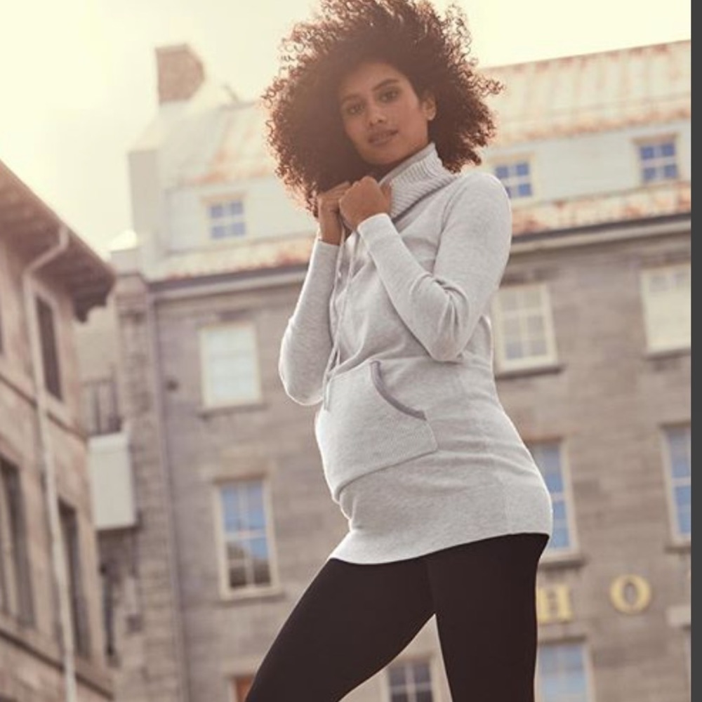 Thyme Long Sleeve Gray Sweater